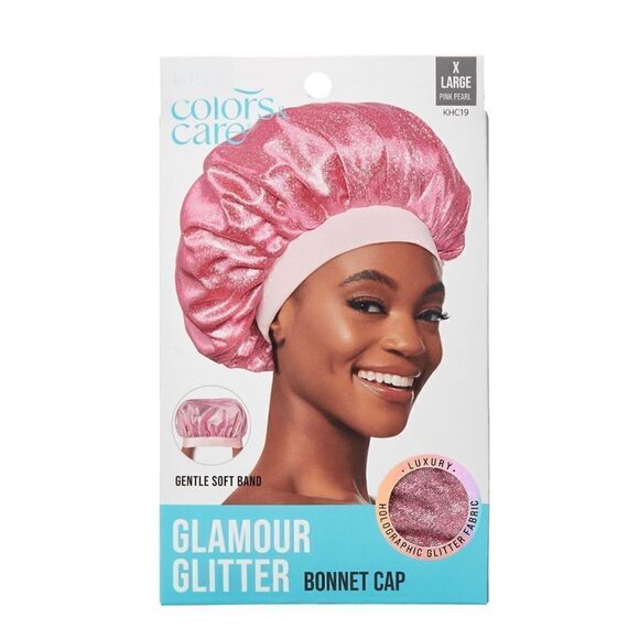 Glamorous Glitter Barbiecore Bonnet - Picture 1 of 4